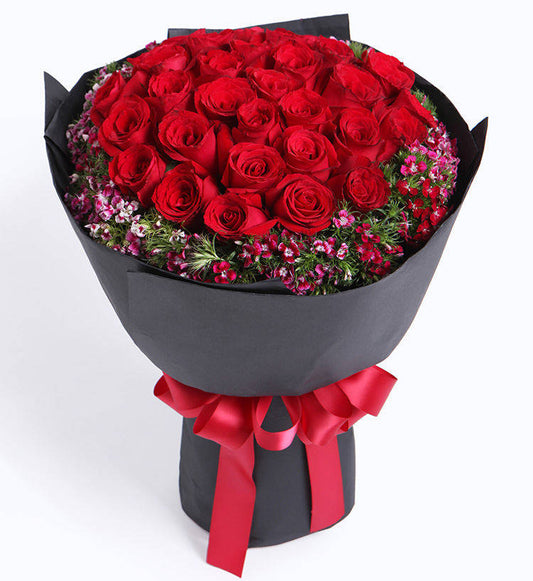 33 red roses to HongKong or Macau (price in usd)