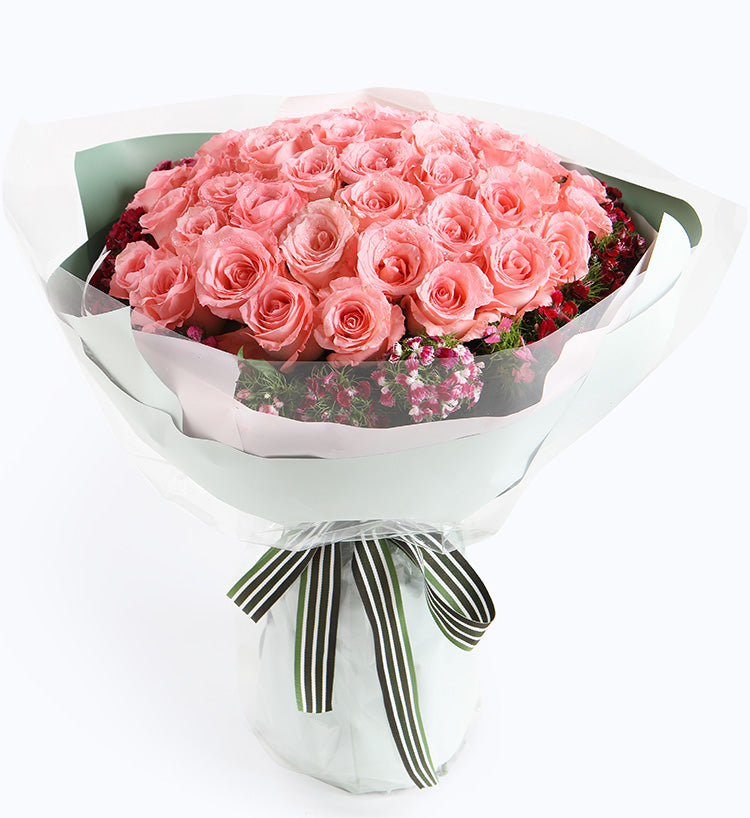 50 Diana Pink Rose to China