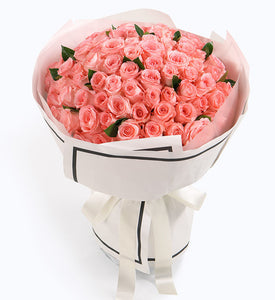 99 pink roses to HongKong or Macau (price in usd)