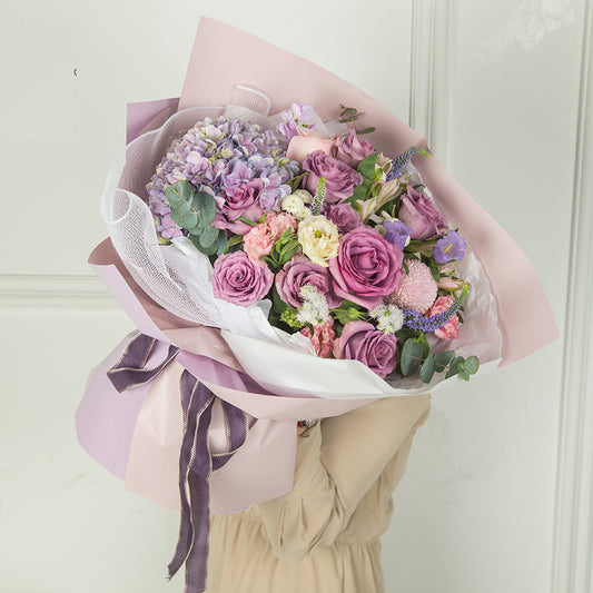 Send Roses & Carnation Flowers to China (3200169508964)