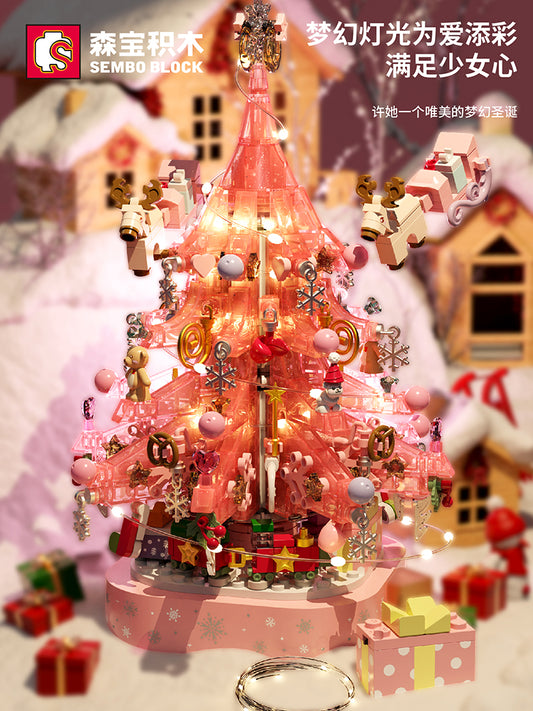 Christmas Tree Building Block Powder - Delivery Takes 1-3 Days - No Greeting Card