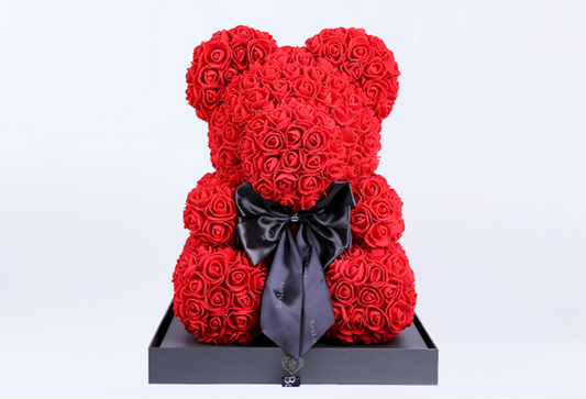 WILD LOVE BEAR-  Immortal flower- shipping takes 1-4 days