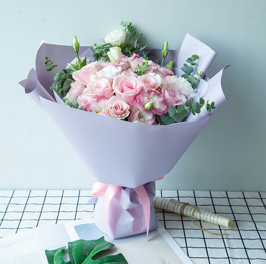 9 Pink lady Roses to China (2183901872228)