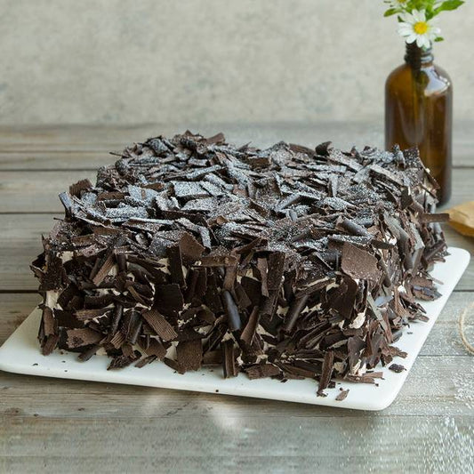 Square Chocolate cake To China (4525763559535)