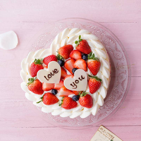Love U Mousse Cake with Strawberry